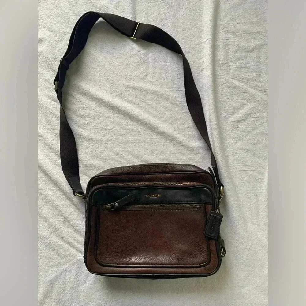 Coach Leather Shoulder Bag